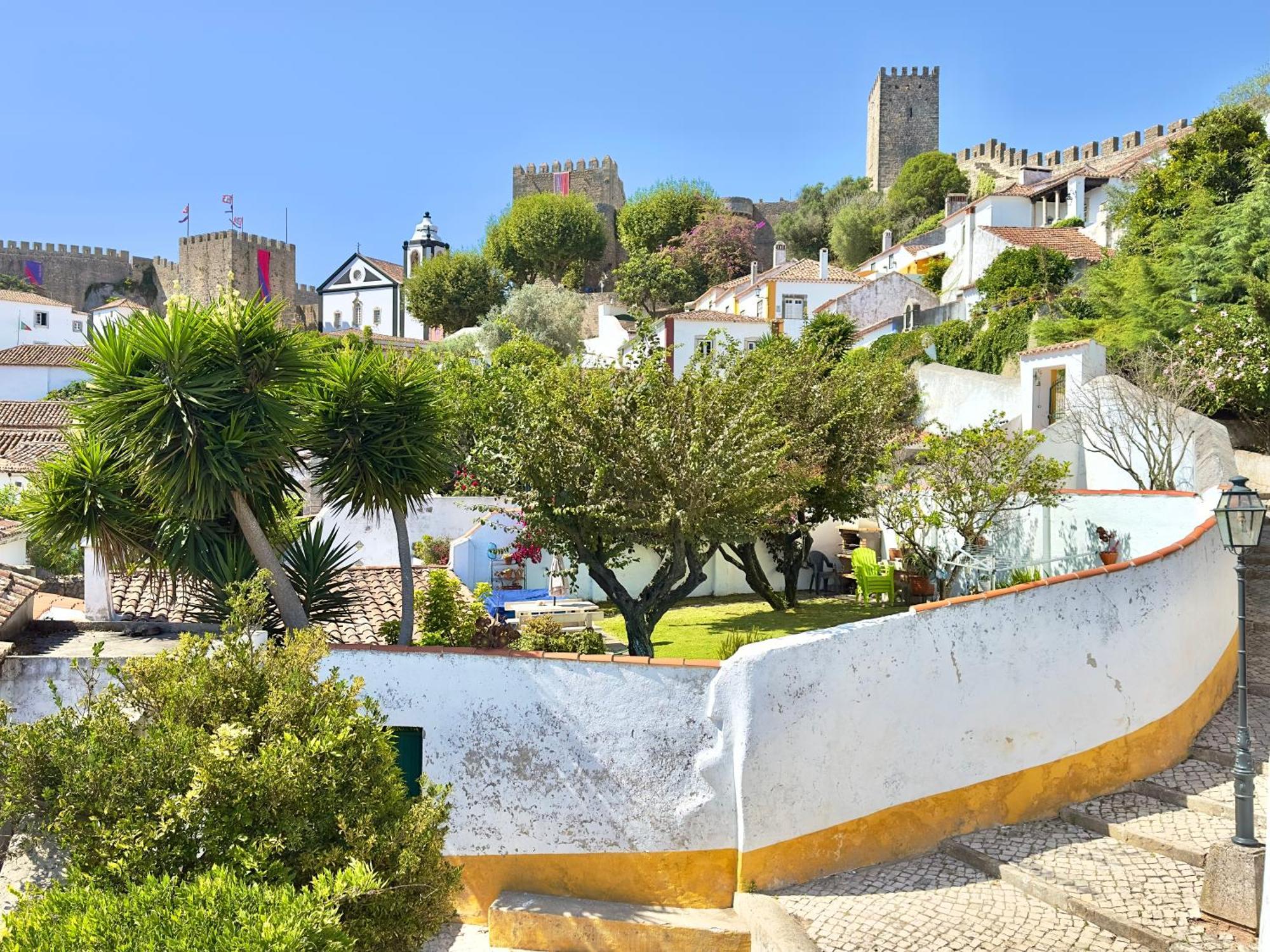 Casa Do Candeeiro Obidos Bagian luar foto
